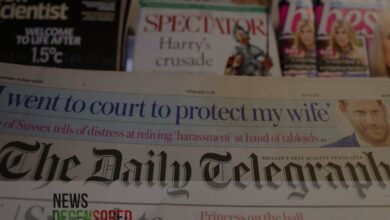 UK is going to ban foreign state ownership of newspapers, Telegraph Takeover in Doubt