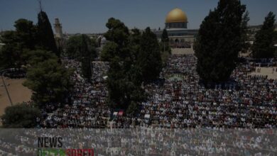 Palestinians into Jerusalem