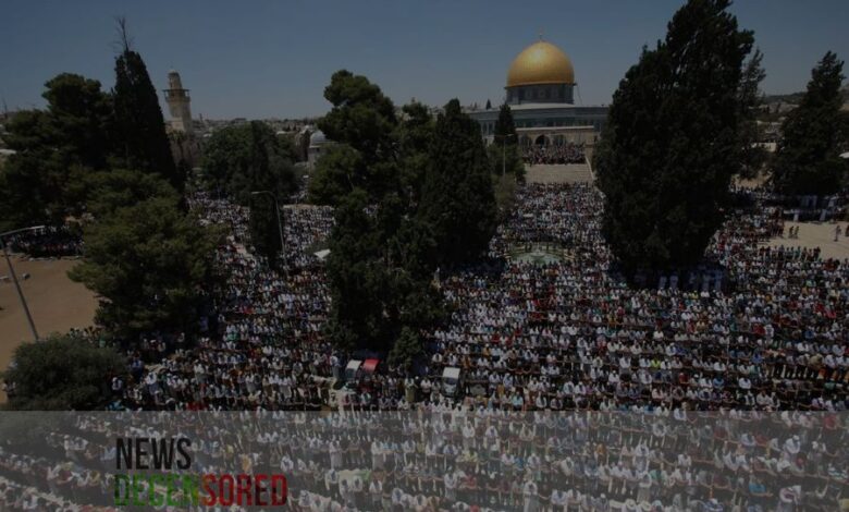 Palestinians into Jerusalem