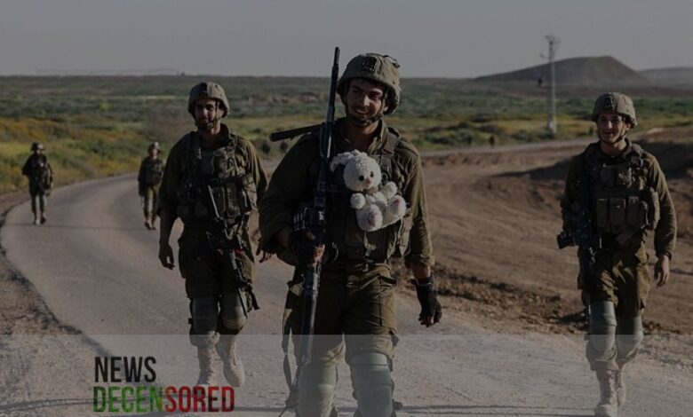 soldiers assault a Palestinian child