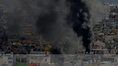 Occupation forces storm Ramallah, surround the city hall, and clashes occur in Al-Far'a camp