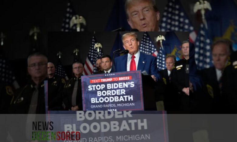 Trump once again threatens a bloodbath… “Some immigrants are animals.”