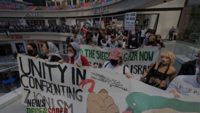 Pro-Palestinian protesters in major US cities