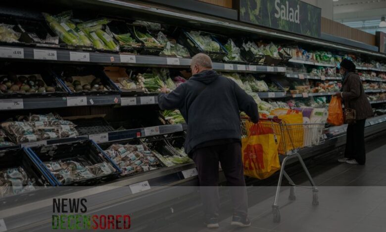 UK Inflation Hits Two-Year Low as some food prices dropped