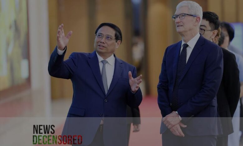 Vietnam to Benefit from Tech: Apple Promises Increased Investment