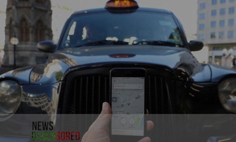 Black cab drivers in London filled a multimillion-pound against Uber