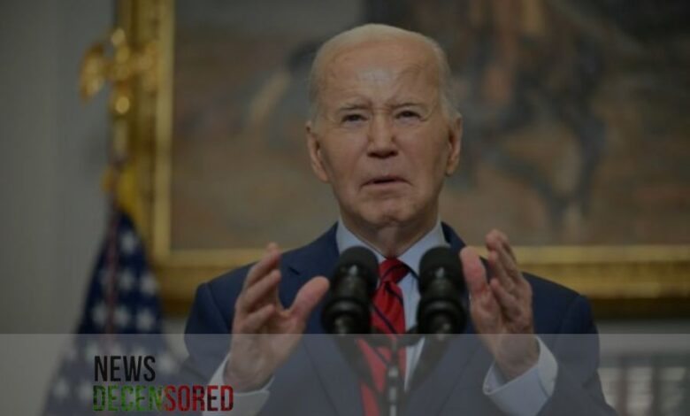 Biden Stresses on Maintaining Order Amidst the Clearance of Gaza Protest Camp