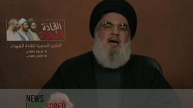 Hezbollah Chief Nasrallah Says 'We Will Keep Fighting Until Israel Stops Assault on Gaza