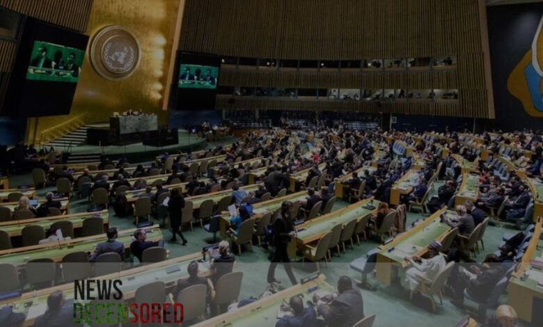 Palestinian UN Membership Supported by the General Assembly of the UN, focused on the Global Isolation of Israel