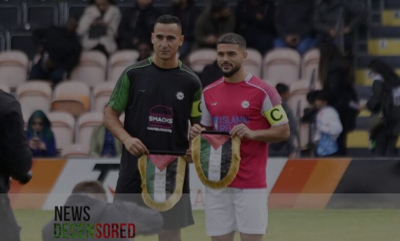 Anwar Al Ghazi gathers top Football Players to Lead a Charity Football Match for Children in Gaza