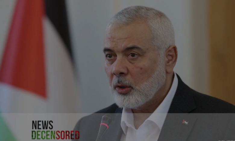 Israeli Air Strike Kills 10 Members of Hamas Chief Ismail Haniyeh’s Family