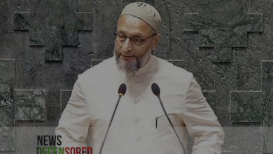 Indian MP Asaduddin Owaisi Criticised for Saying 'Jai Palestine' While Taking Oath in Parliament