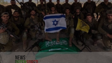 Photos of Israeli Soldiers Standing on Saudi Flag Spread Across the Internet