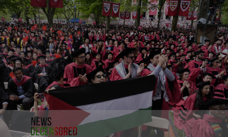 Harvard graduates had their degrees revoked due to a Palestine protest