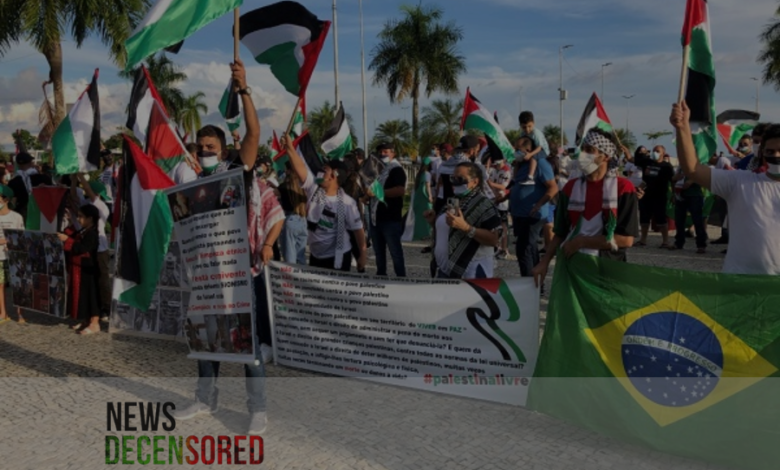 Solidarity in Sao Paulo: Brazilians Rally for Palestine