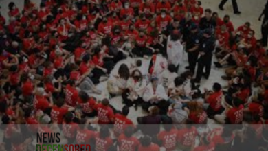 Approximately 200 people were arrested in the Cannon Rotunda for protesting the Gaza war