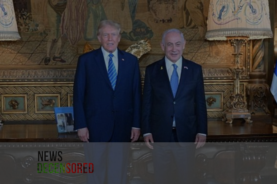 Trump Cordially Welcomes Netanyahu at His Residence in Florida