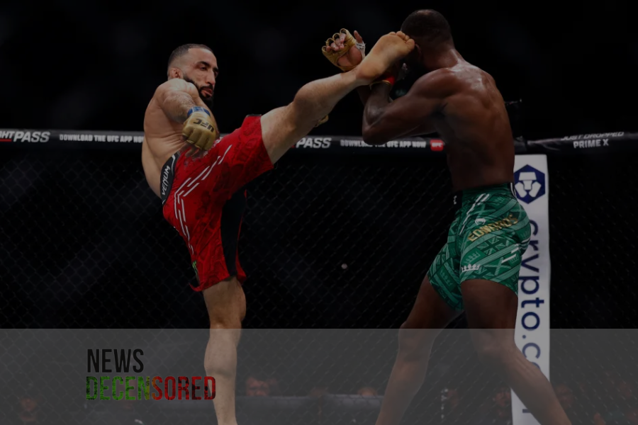 Belal Muhammad Became the first Palestinian fighter to win the UFC title