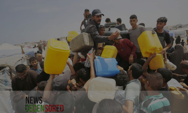 Israeli Army Blows Up Drinking Water Reservoir in Rafah