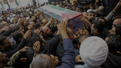 Ismail Haniyeh buried in Qatar, mourners said they will continue to fight.