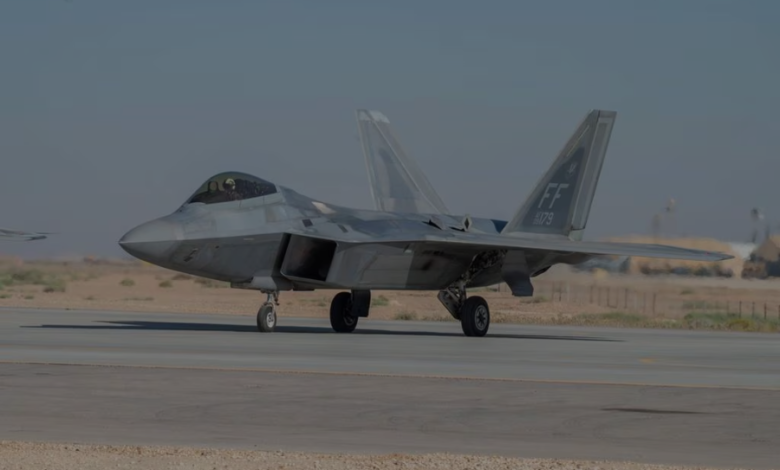 US Deploys F-22 Fighter Jets to Middle East Amid Rising Tensions