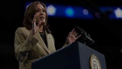 Kamala Harris tells pro-Palestine protesters ‘Now is the time for ceasefire’