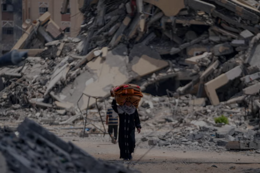 Leaders of France, Germany and Britain endorse calls for ceasefire in Gaza