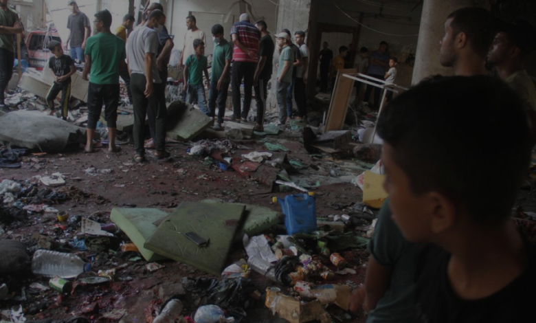 Palestinian Presidency Says U.S. Is Responsible for Gaza School Attacks