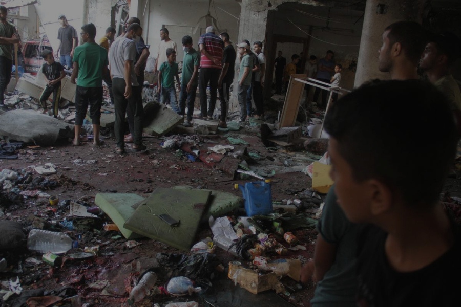 Palestinian Presidency Says U.S. Is Responsible for Gaza School Attacks