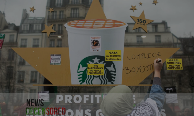 McDonald's and Starbucks Sales are dropping worldwide due to Boycotts Against Israel