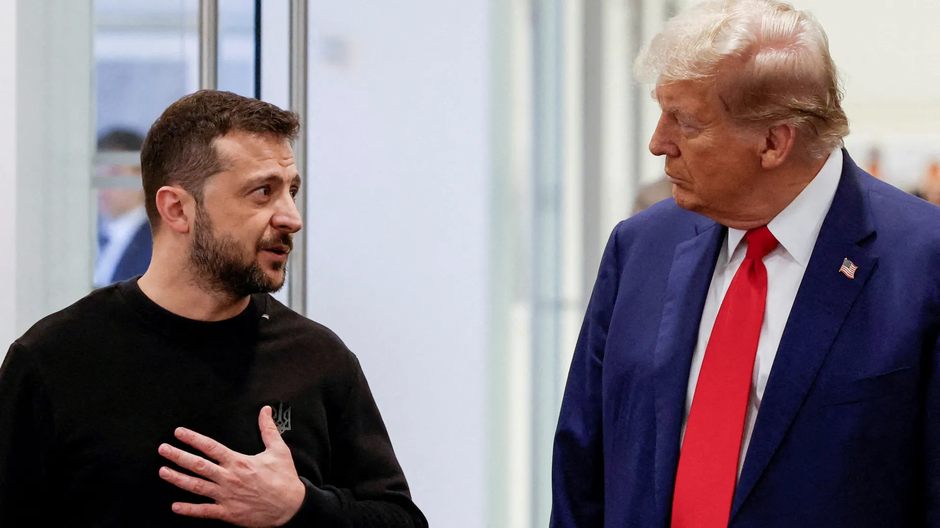 Trump to meet Zelenskyy after Harris promises ‘unwavering’ Ukraine support