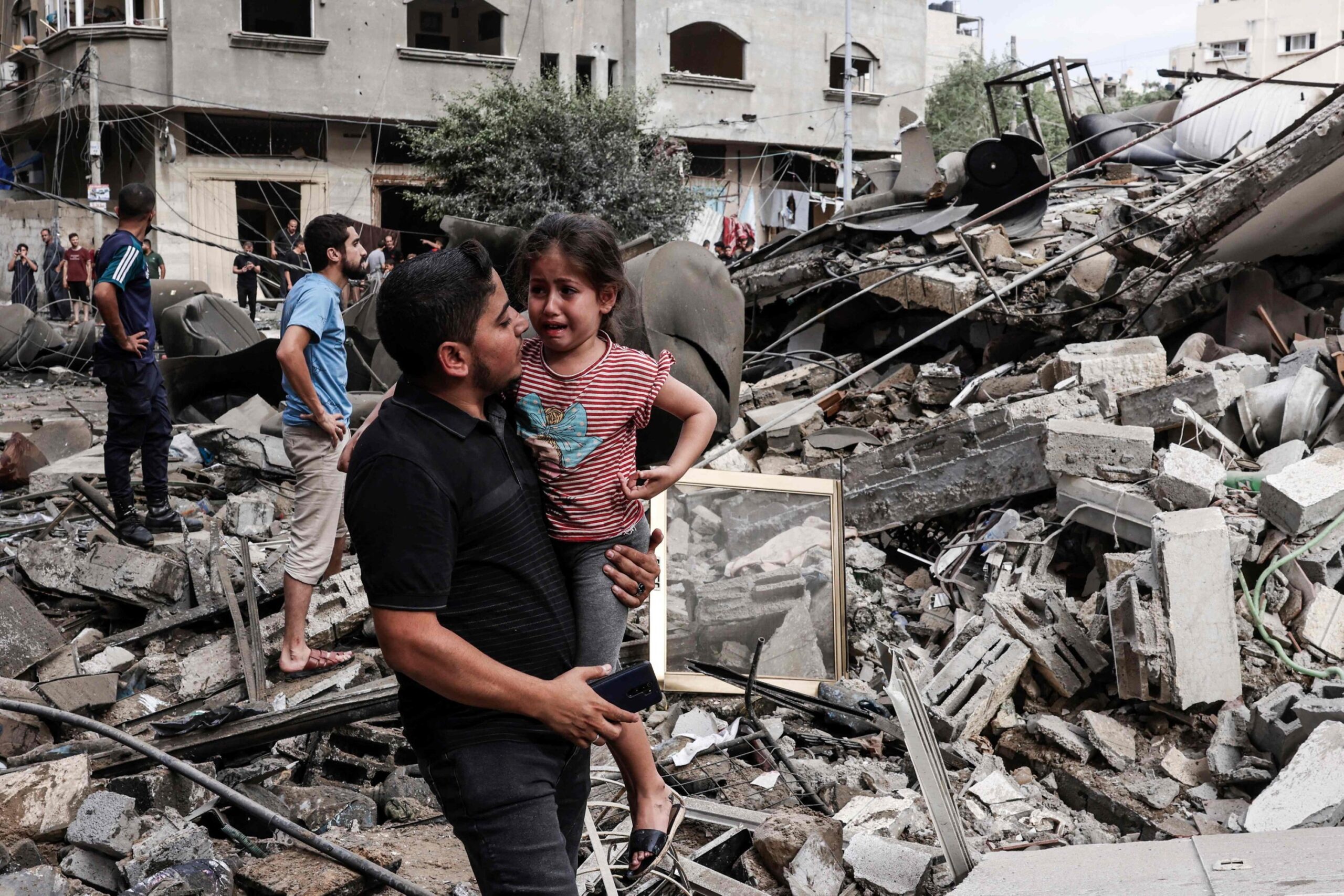 Israeli airstrikes in Gaza killed 34 Palestinians, including nine children.