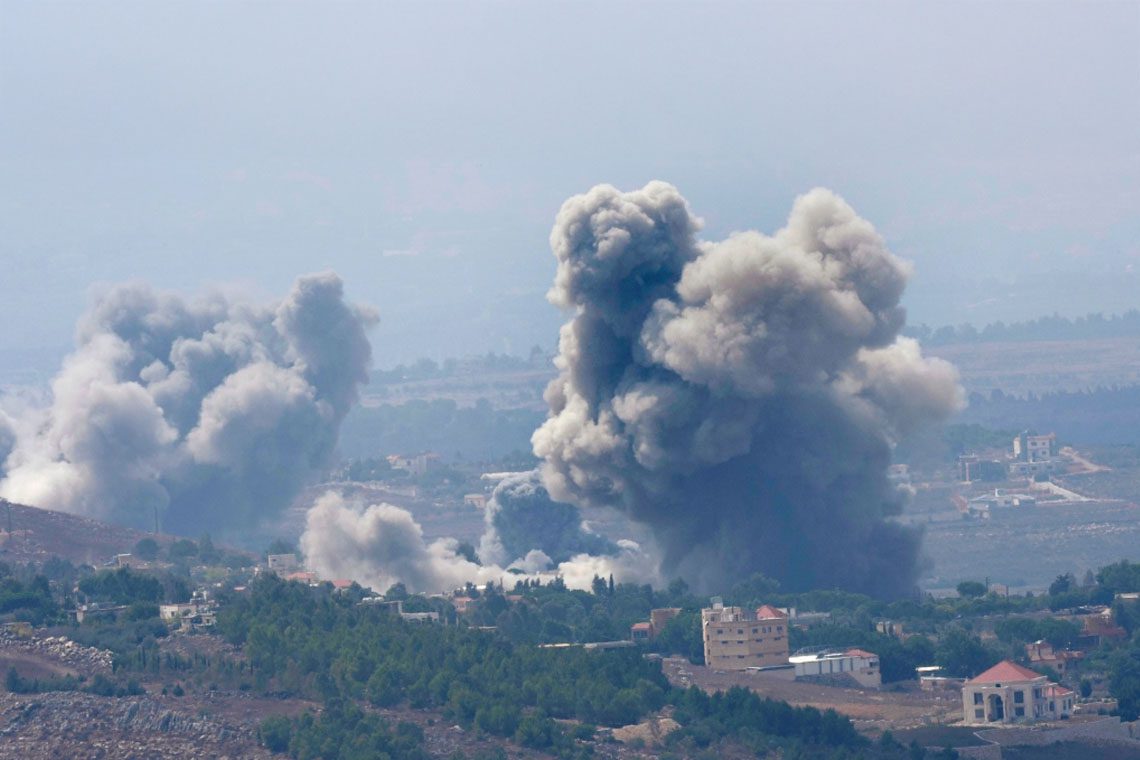 Israeli Airstrikes in Lebanon Kill 492, Injure Over 1,500.