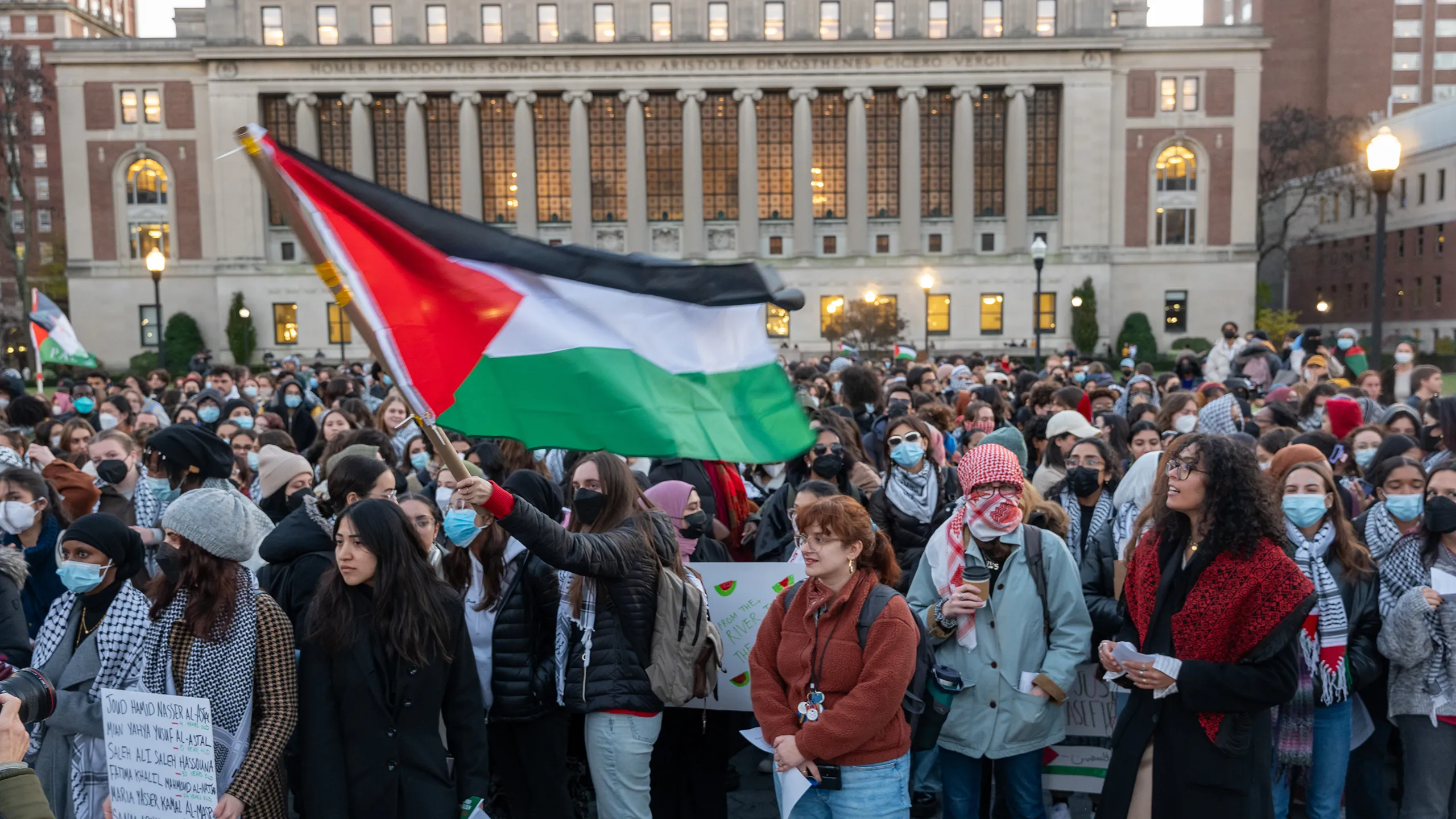 Columbia University Sees Pro-Palestine Protests Return