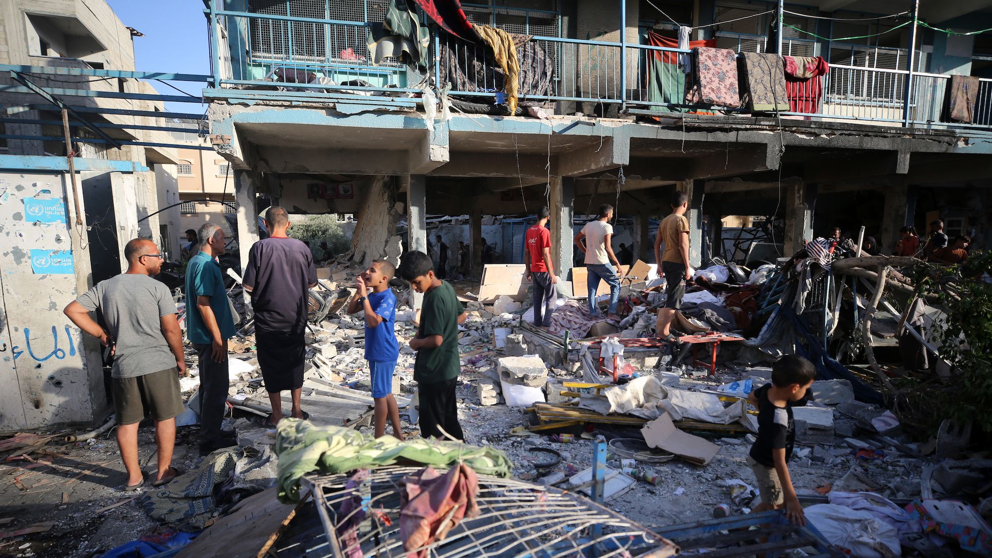 Israeli Airstrike on UNRWA School in Gaza Kills 18, Including Six UN Staff Members