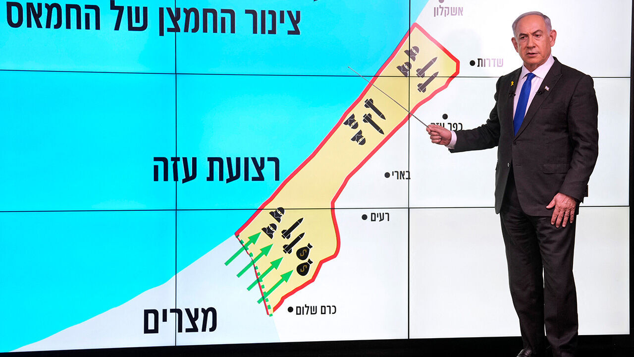 Netanyahu Faces Backlash for Map Excluding West Bank in Controversial Briefing