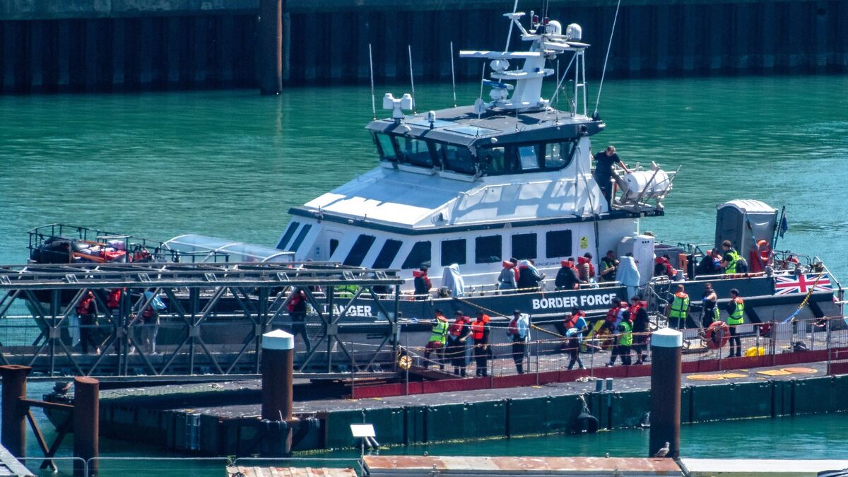 BBC uncovers boats used for Channel crossing traded by smugglers in a German City.