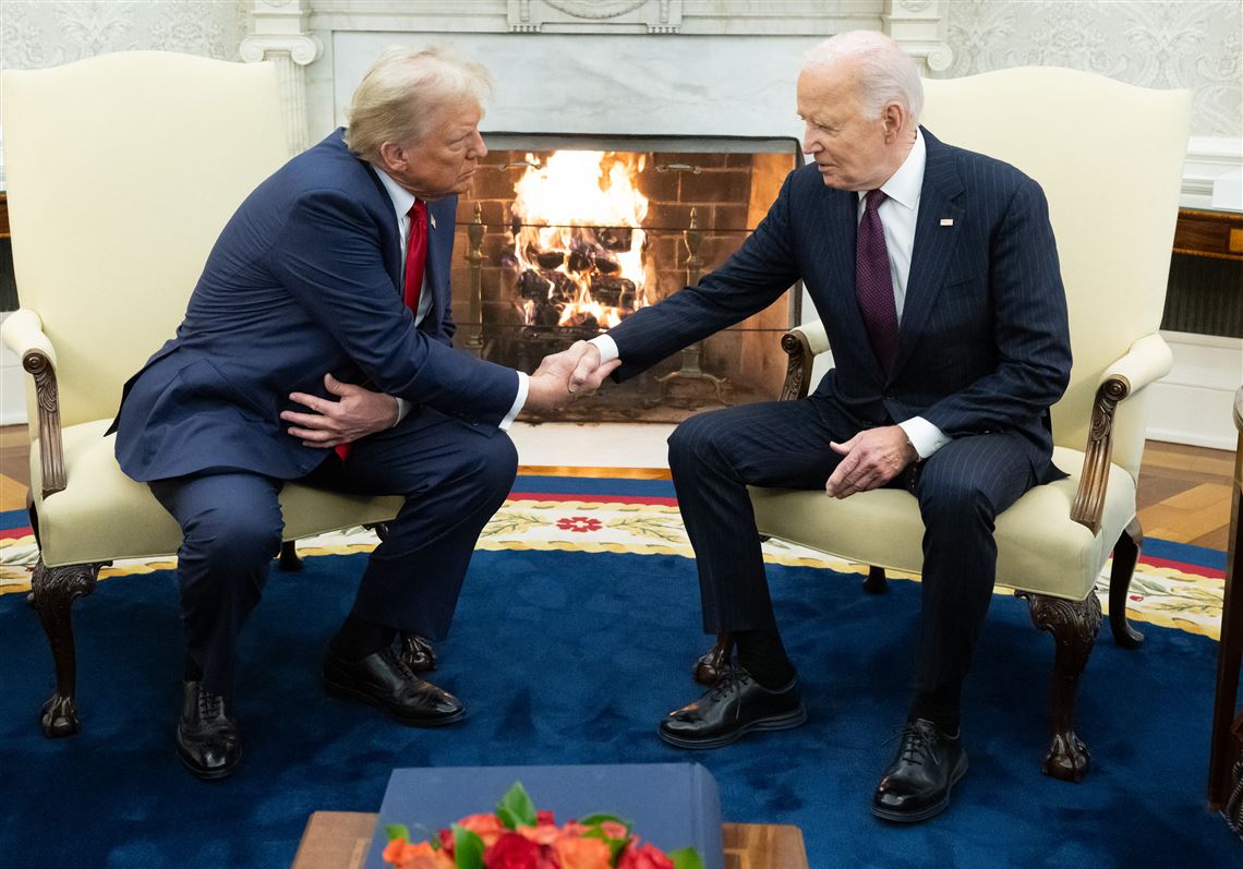 Biden and Trump Meet for the First Time After Election; Both Vow Smooth Transition