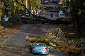 Powerful Storm Ravages Pacific Northwest, Leaves Two Dead and Hundreds of Thousands Without Power 